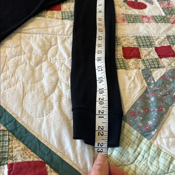 Elegant Black Top with Embellished Collar size small nwot - Picture 8 of 9